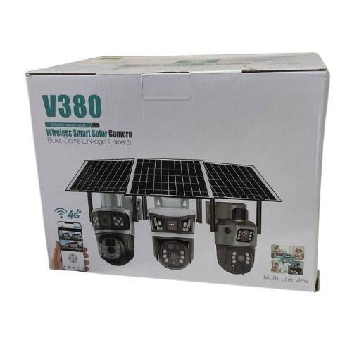 V380 wireless smart solar wifi camera
