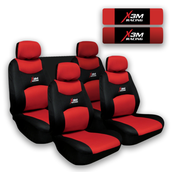 3m racing seat cover set