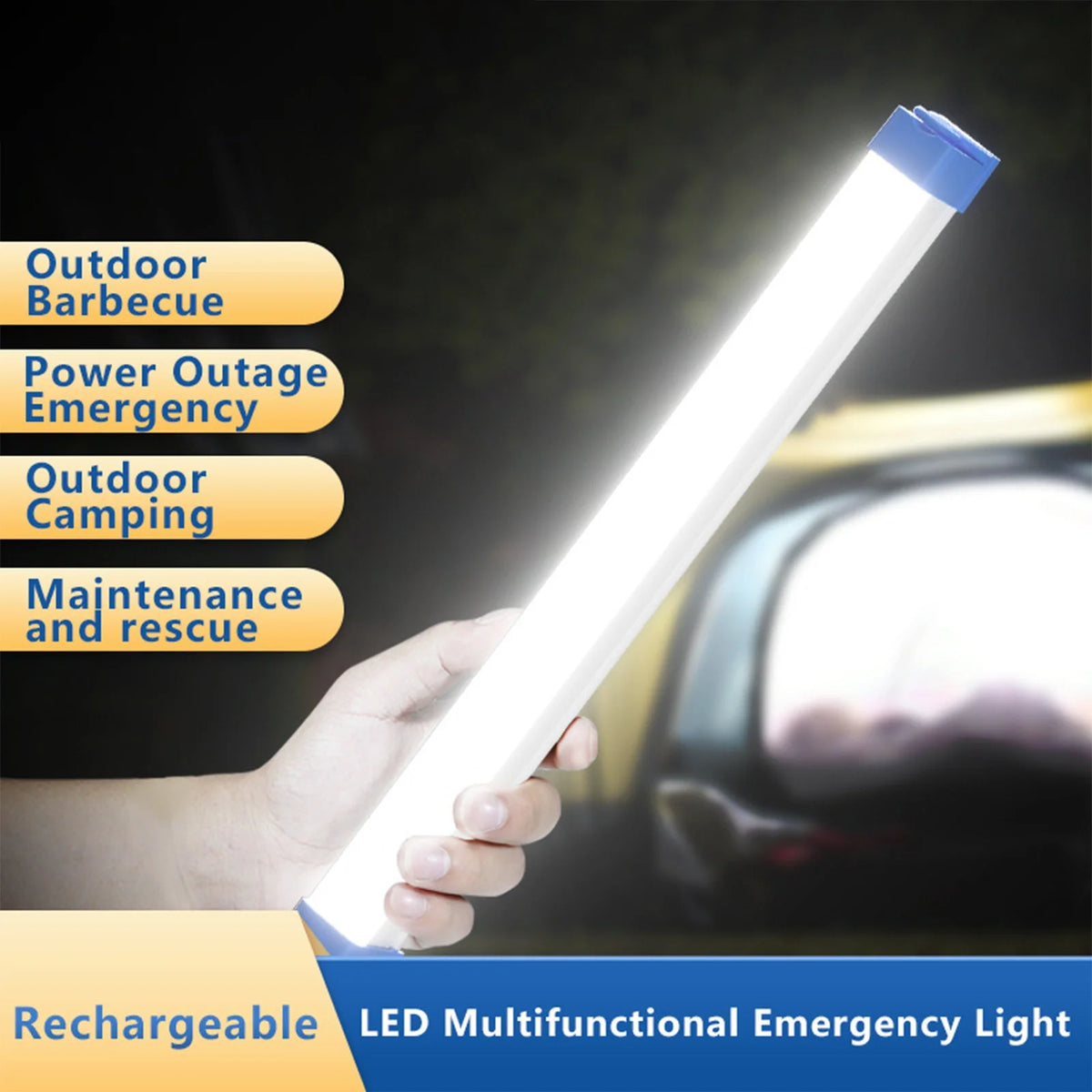 Ceedee 30cm bar so rechargeable light