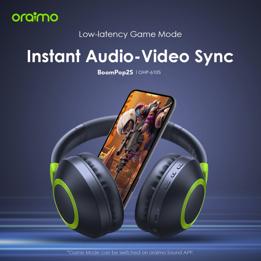 Oraimo boom pop 25 headphones OHD- 6105