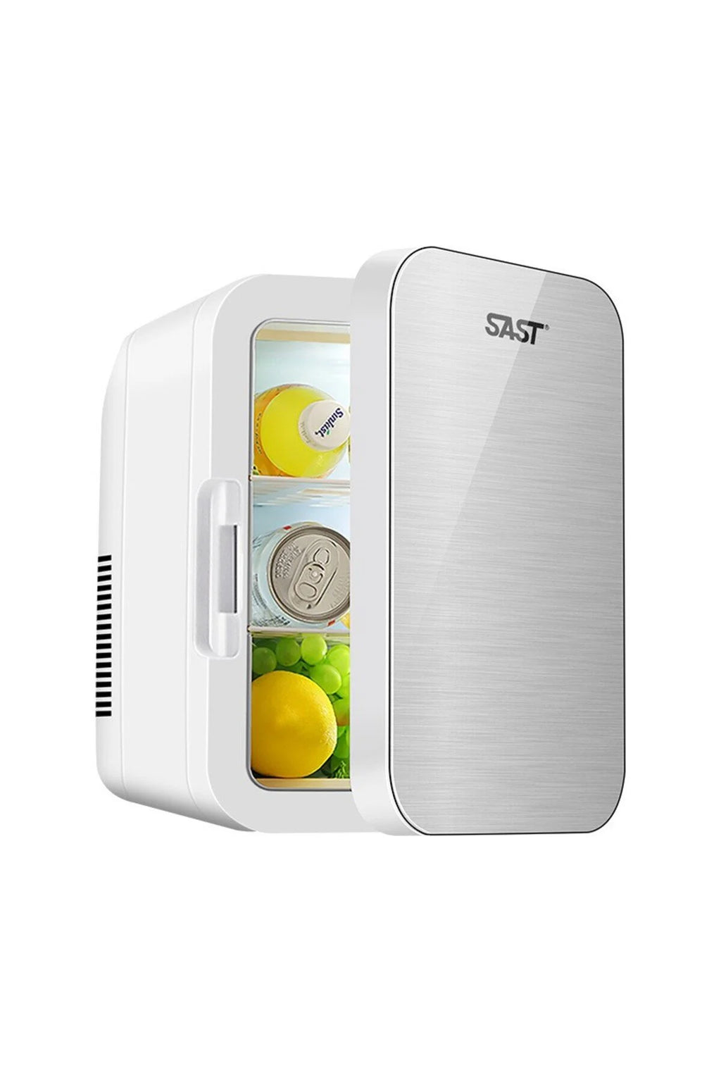 SAST thermoelectric cooler and warmer plastic front