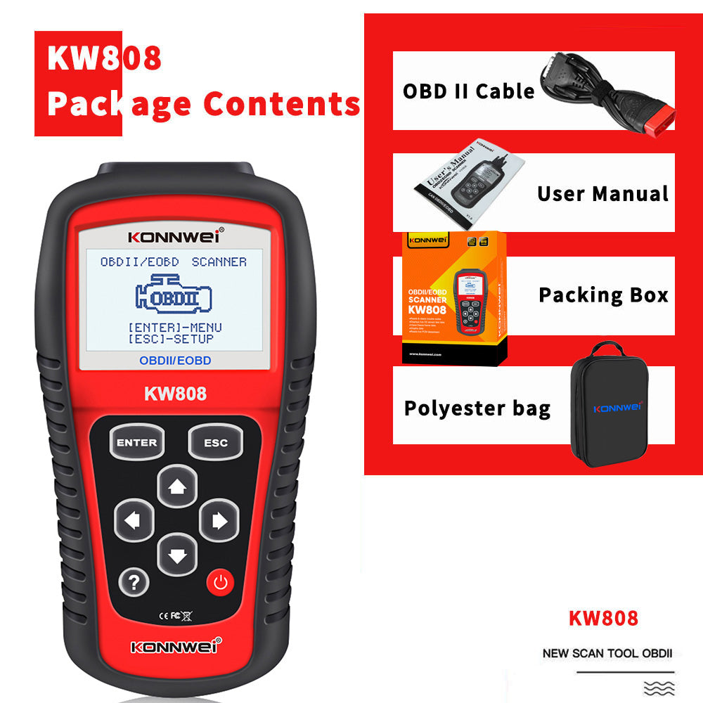 Konnwei KW808 OBO scanner