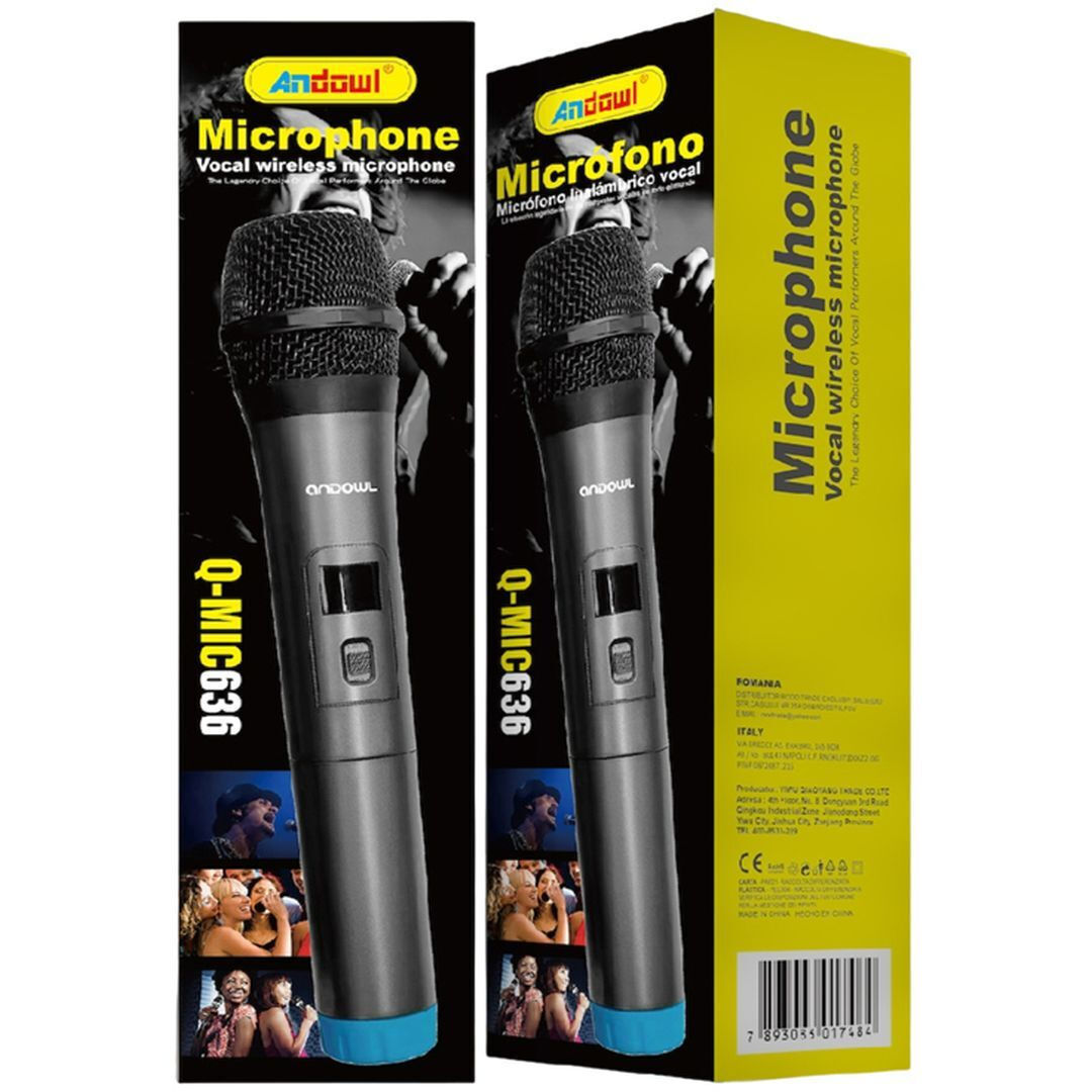 Andowl single wireless microphone Q-mic636