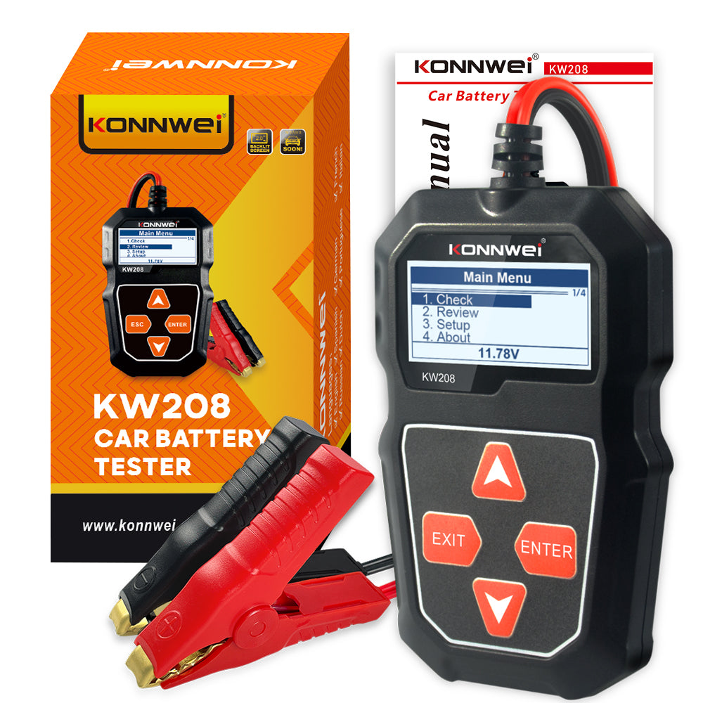 Konnwei Kw208 Car battery Tester