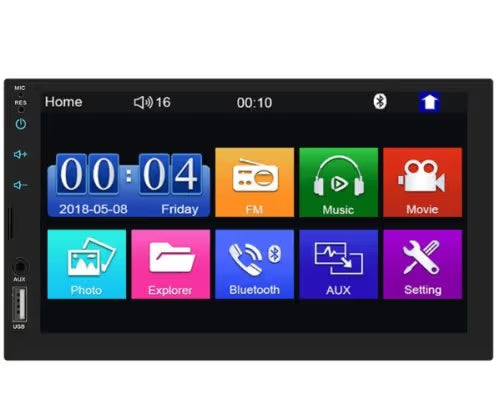 YAKOC 7 colours YF - 4023 car MP5 player