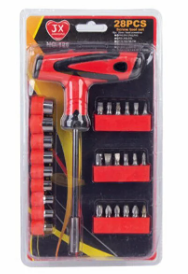 Jianxiang 28pcs screw tool set