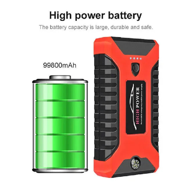 Multifunction car jumper starter powerbank