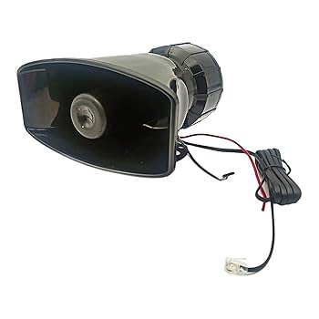 Multi tone alarm car horn