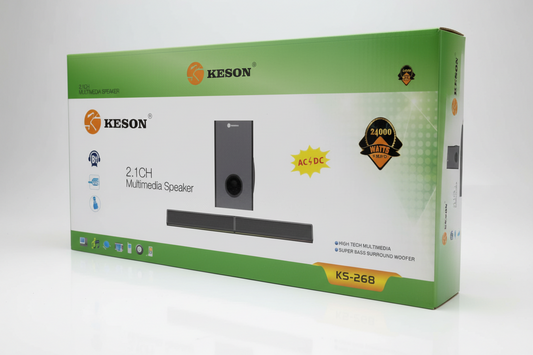 Keson 2.1 inch subwoofer and soundbar  speakerKS-268