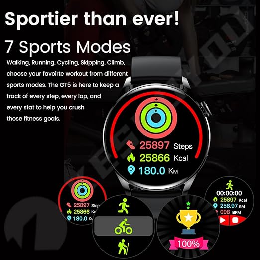 Laxas fix Gt5 smart watch