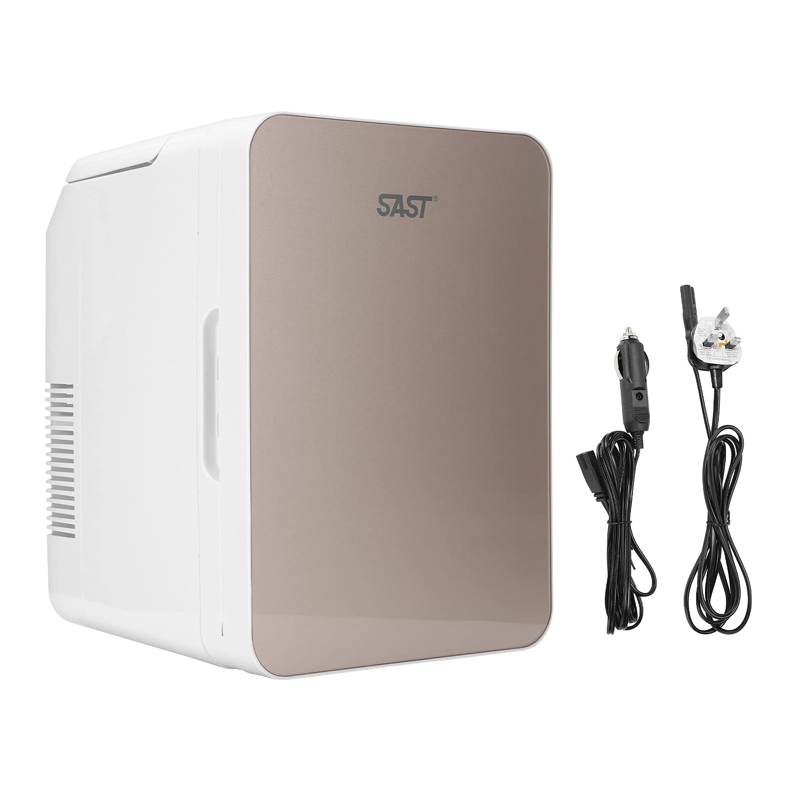 SAST thermoelectric cooler and warmer plastic front