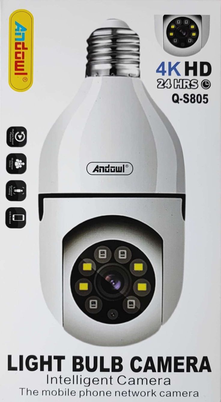 Light bulb camera Q-S805