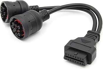 Truck Y cable 6pin and 9pin