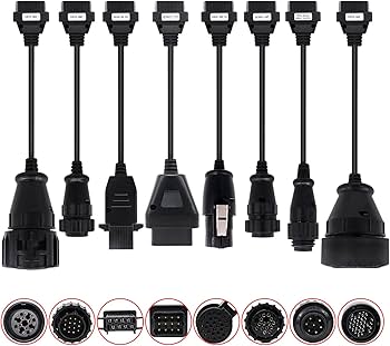 8pcs Truck cables