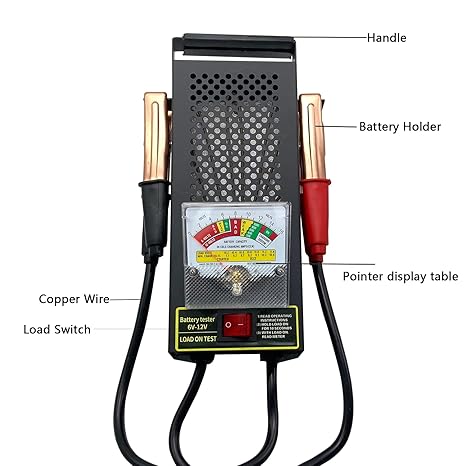 Jiageng 6 and 12 volts battery tester