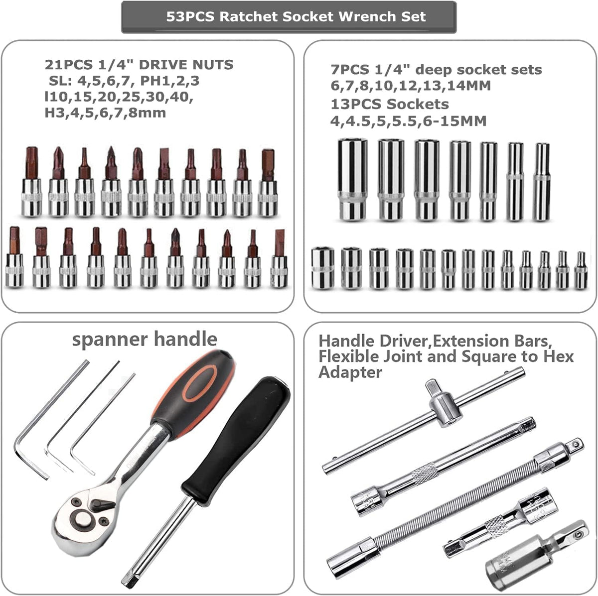 53pcs tool sets