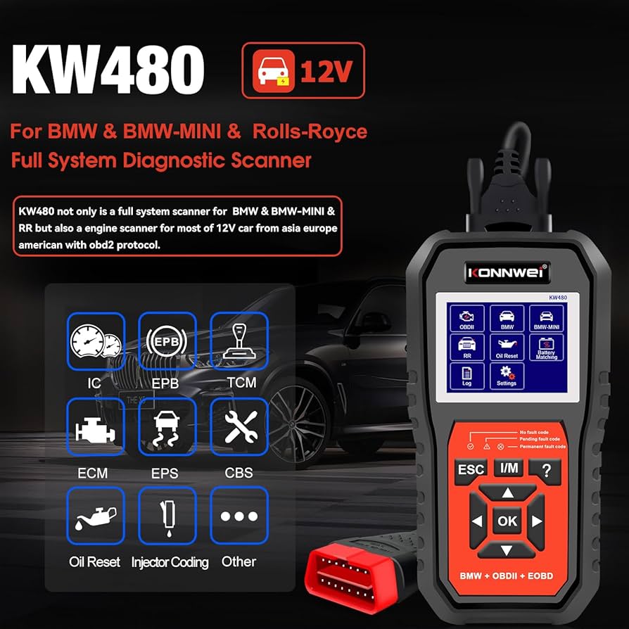 Konnwei KW 480 diagnosis machine