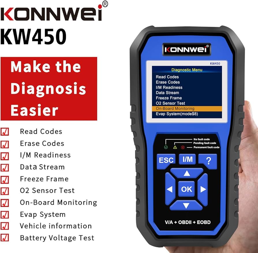 Konnwei KW 450 diagnosis machine