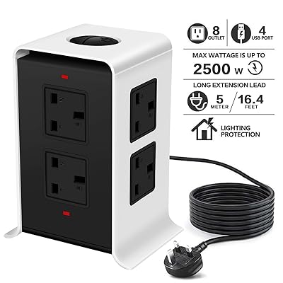 Multi socket surge adaptor