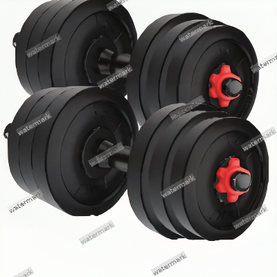 30kg weight pvc dumbbells