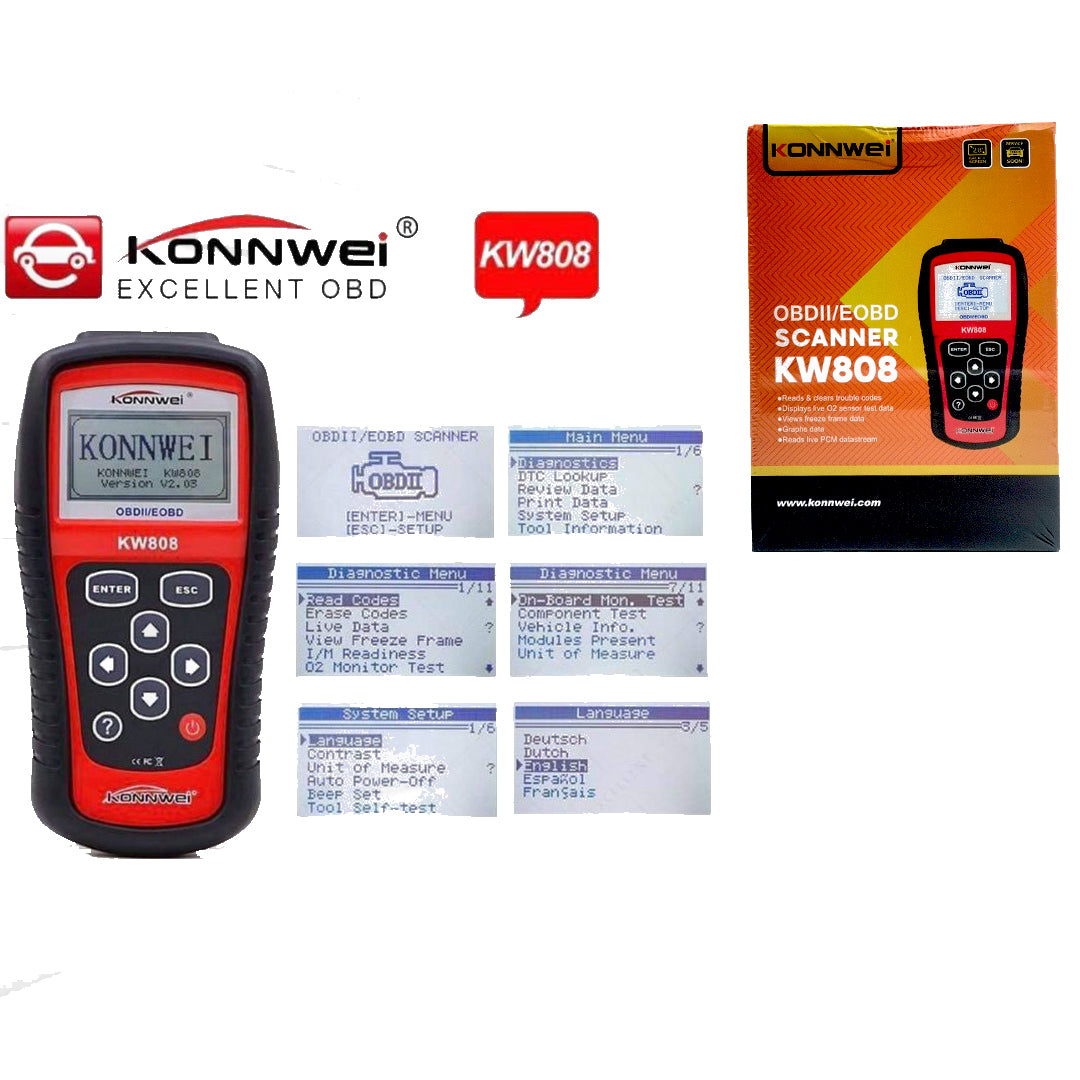 Konnwei KW808 OBO scanner