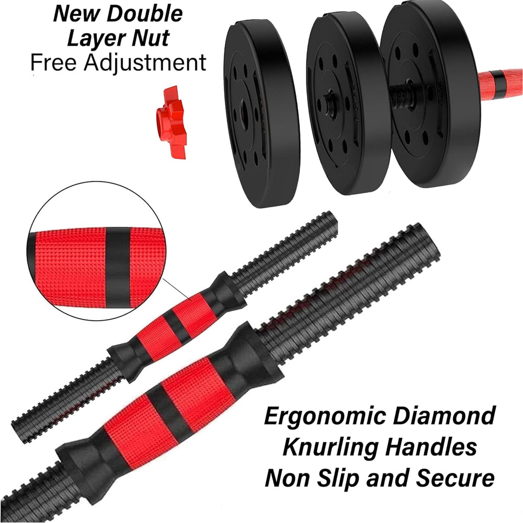 30kg weight pvc dumbbells