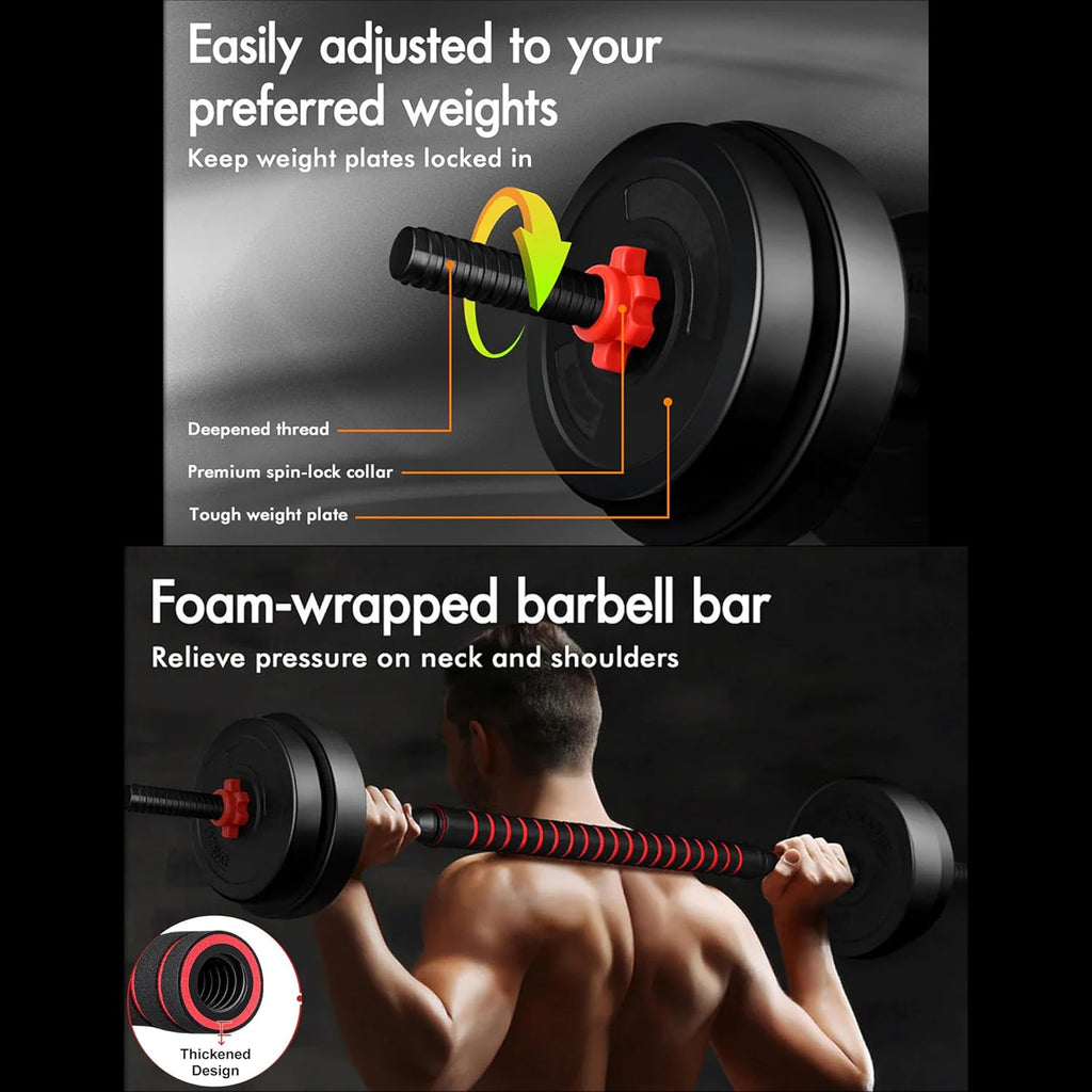 30kg weight pvc dumbbells