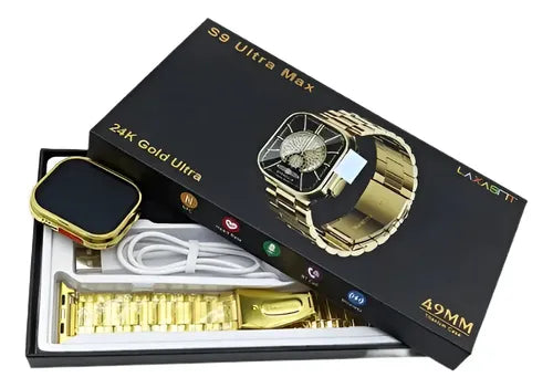 S9 ultra smart watch 24k gold ultra