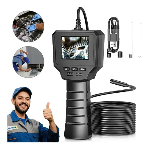 Endoscope 128-8mm Industrial inspection 10m cam