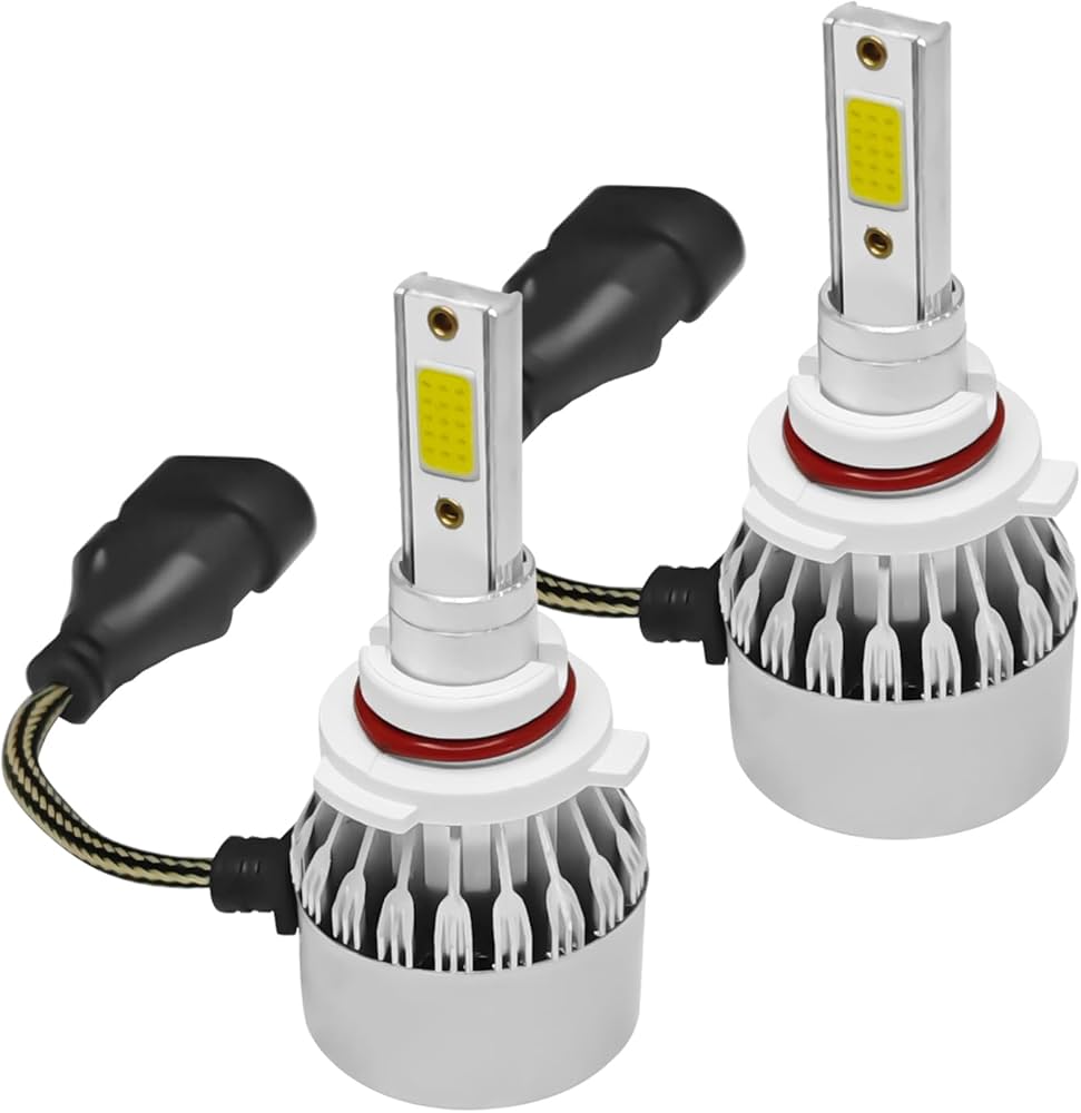 Full water proof 4 sided light source headlights 9005-F5