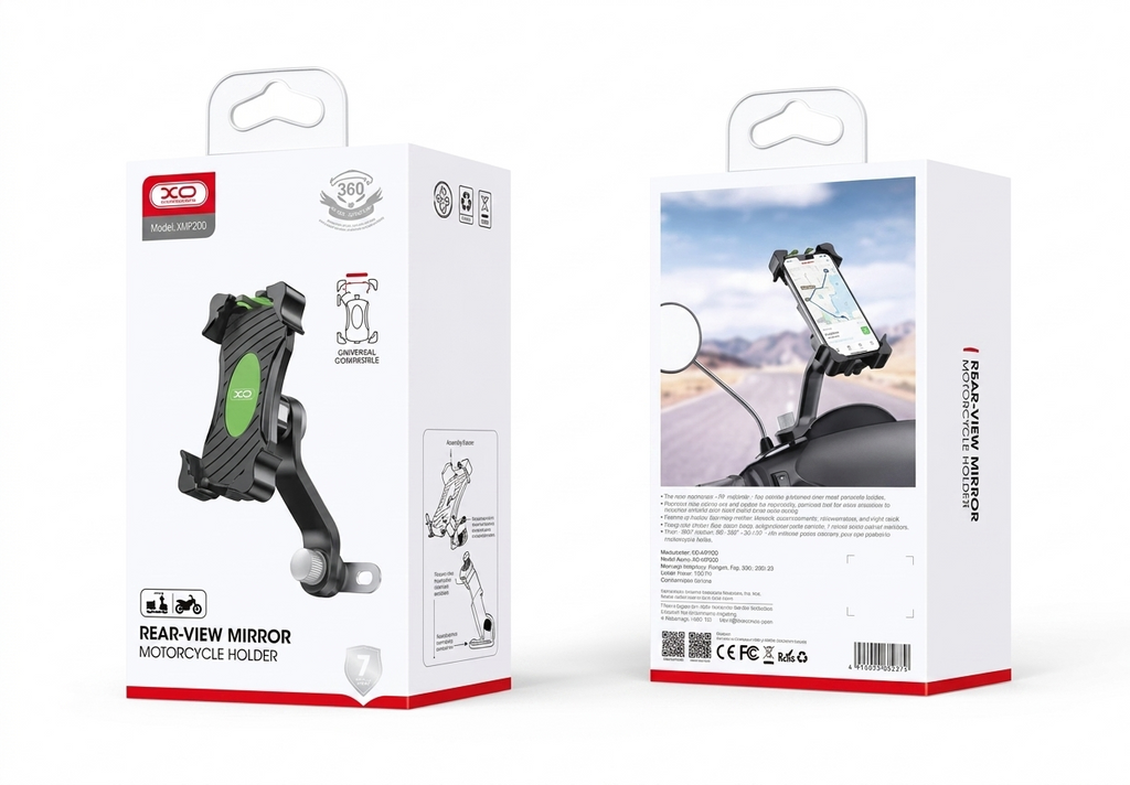 XO Rearview mirror Motorcycle phone holder XO-C118
