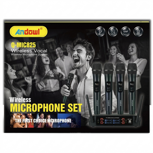 Andowl wireless microphone set Q MIC825