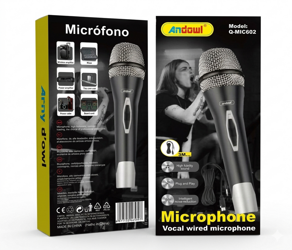 Andowl vocal microphone MIC602