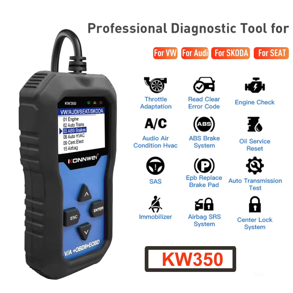 Konnwei KW 350 diagnosis machine