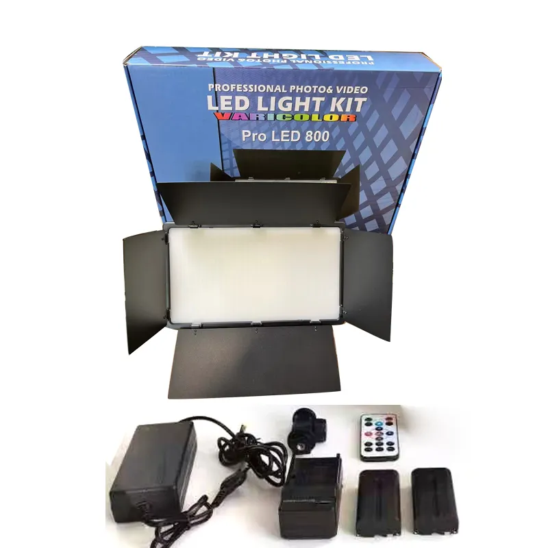 Proffessional-photo-and-video-led-light-kit-with-battery