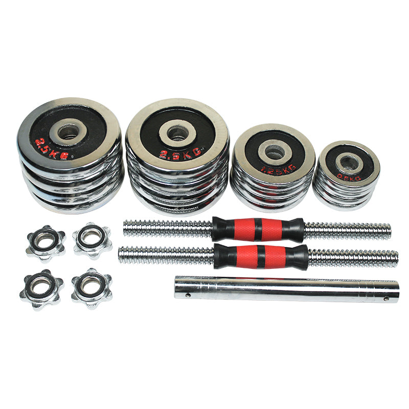 30kg metal dumbbells