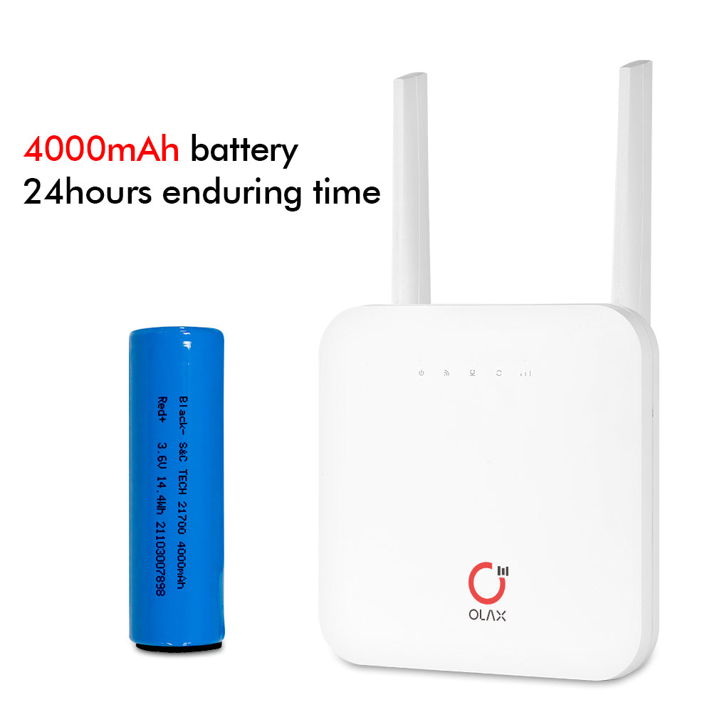 Olax 6X Router with Battery