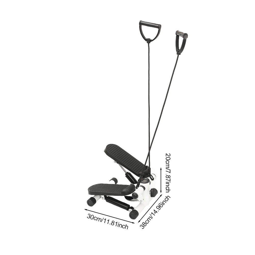 Stepper with handles