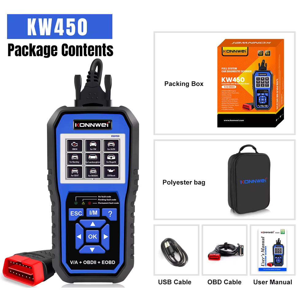 Konnwei KW 450 diagnosis machine