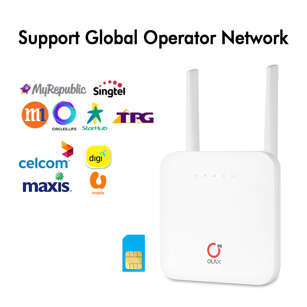 Olax 6X Router with Battery