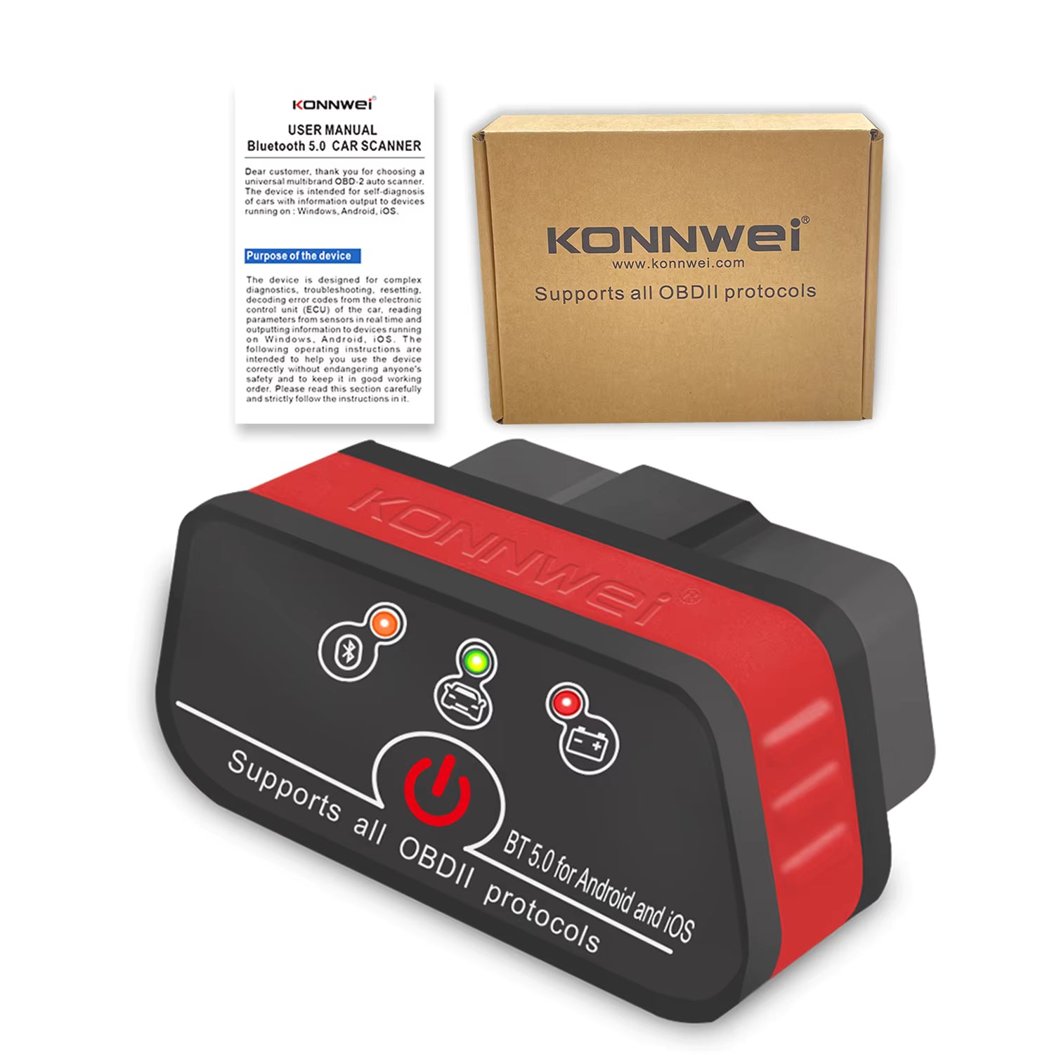 KW901 Konnwei OBDII Professional Solution