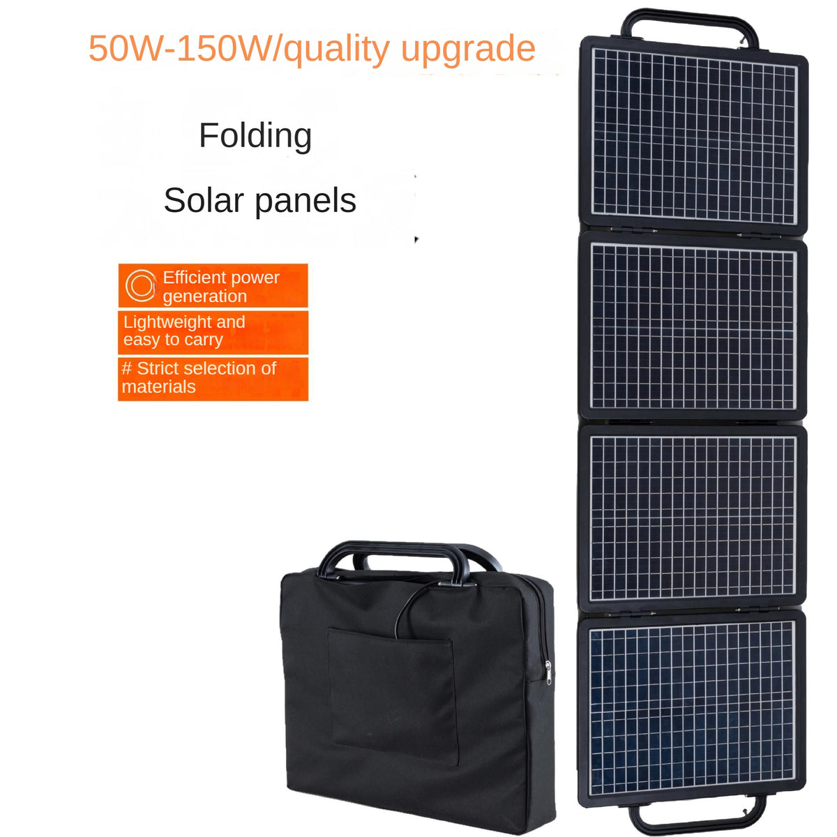Rainbow 100w foldable solar panel charger