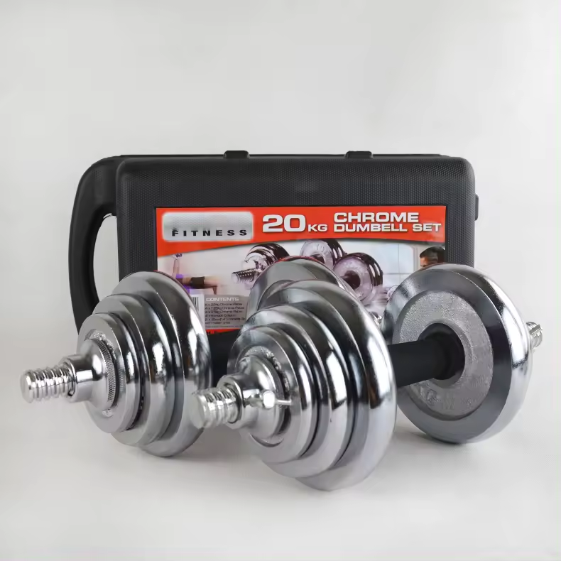 20kg metal dumbells