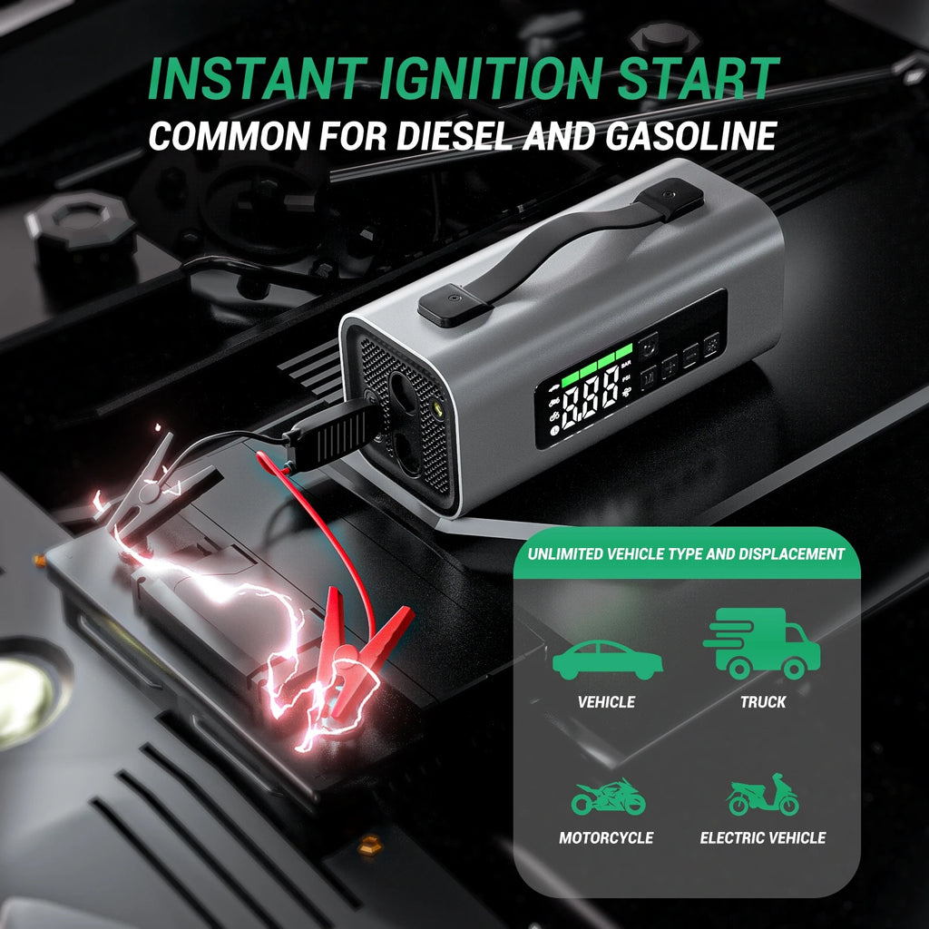 8 in 1 multifunctional jump starter with pump CTC 938T