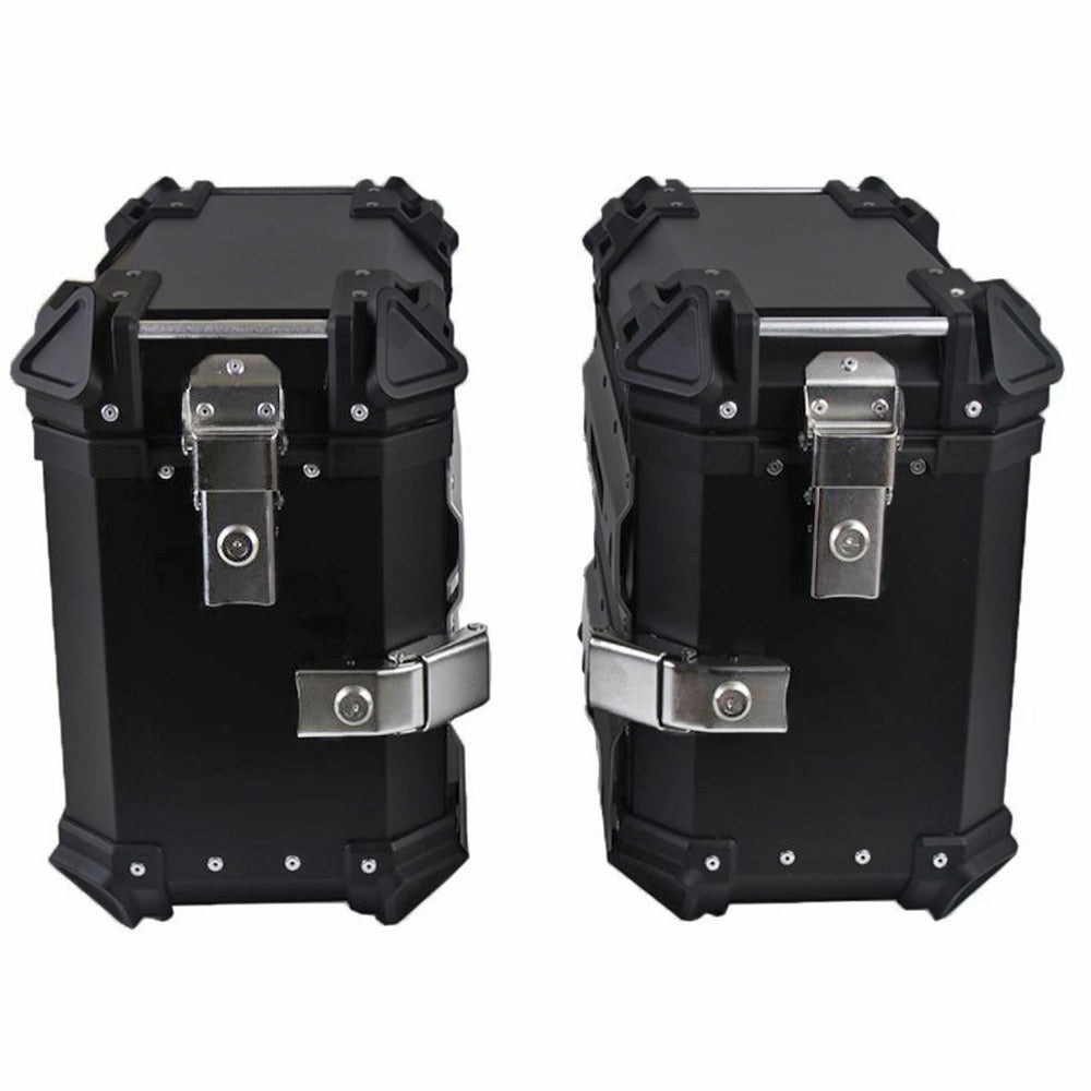 Side  Aluminium motorcycle pair storage box