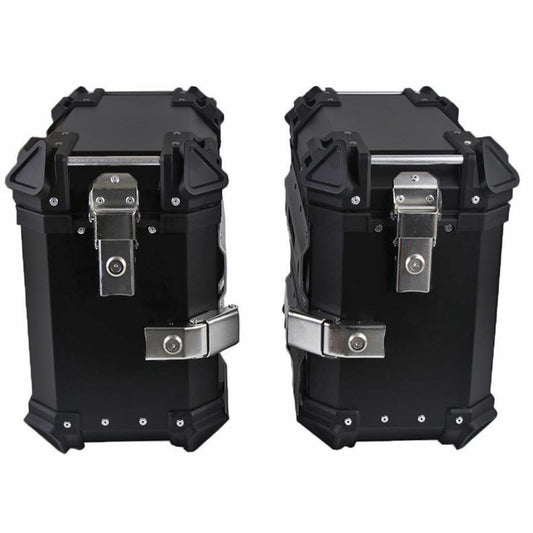 Side  Aluminium motorcycle pair storage box