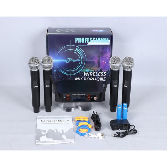 Gx24 proffe 4 channel dynamic microphone