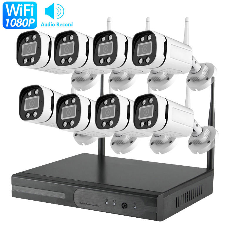 Anileja 8 channel wireless camera