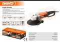 Shind 2000w angle grinder 34113