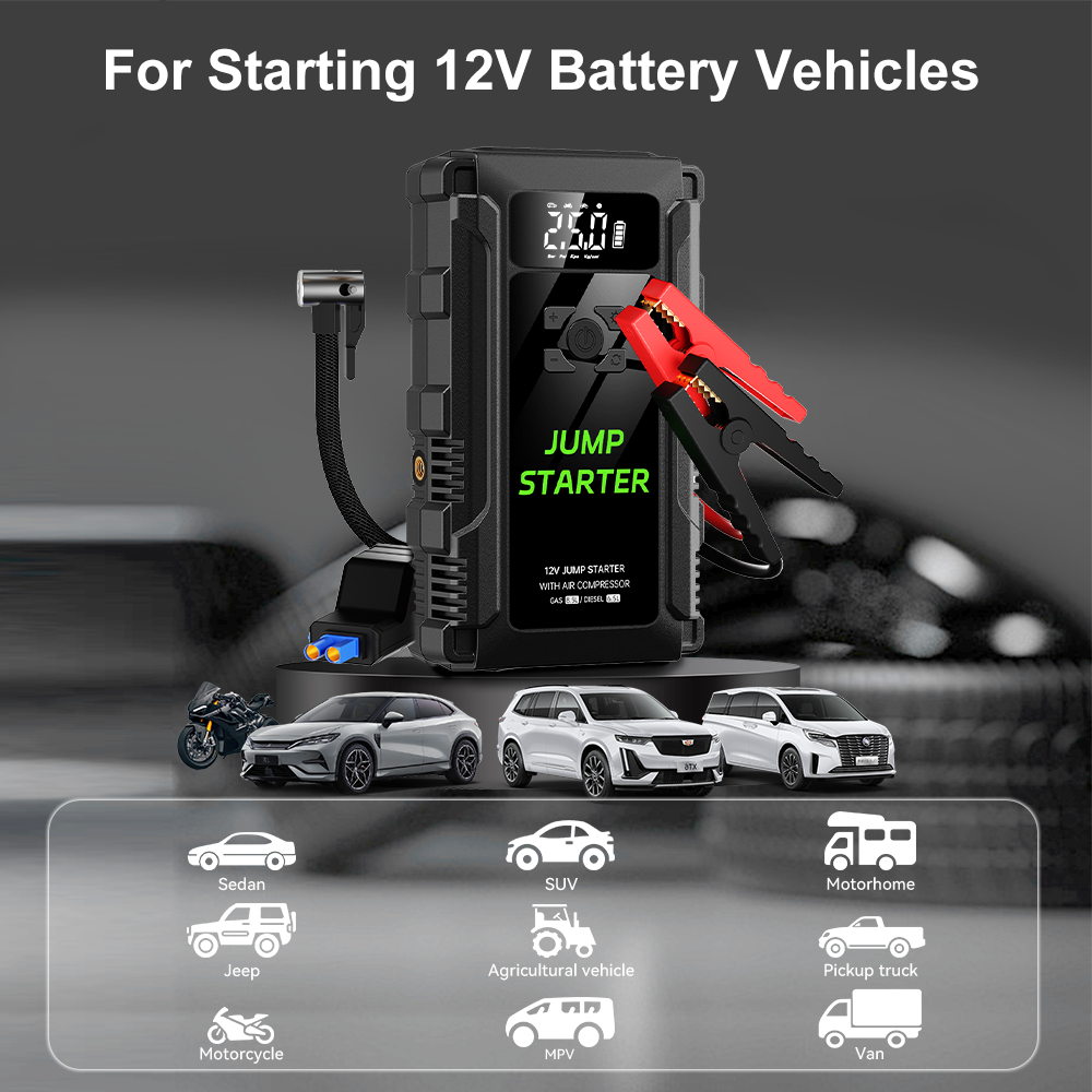 K09 jump starter heavy duty